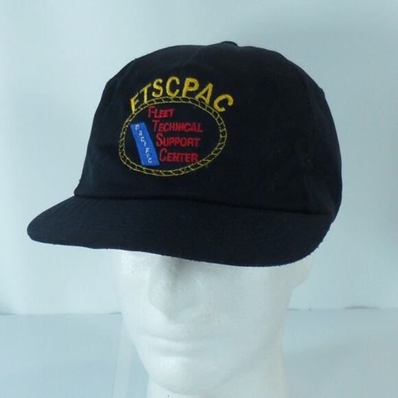 VTG US Navy FTSCPAC Fleet Technical Support Center Pacific Snapback Cap Hat USA - Picture 1 of 8